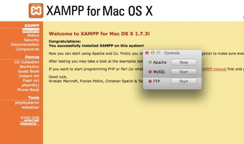 xampp mac