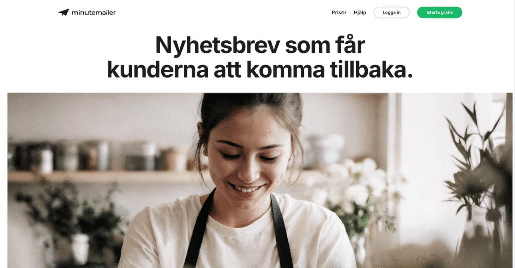Minutemailer nyhetsbrev