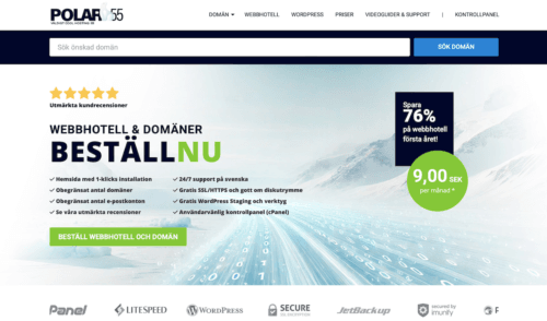 Fyra användbara WordPress-funktioner hos Polar55