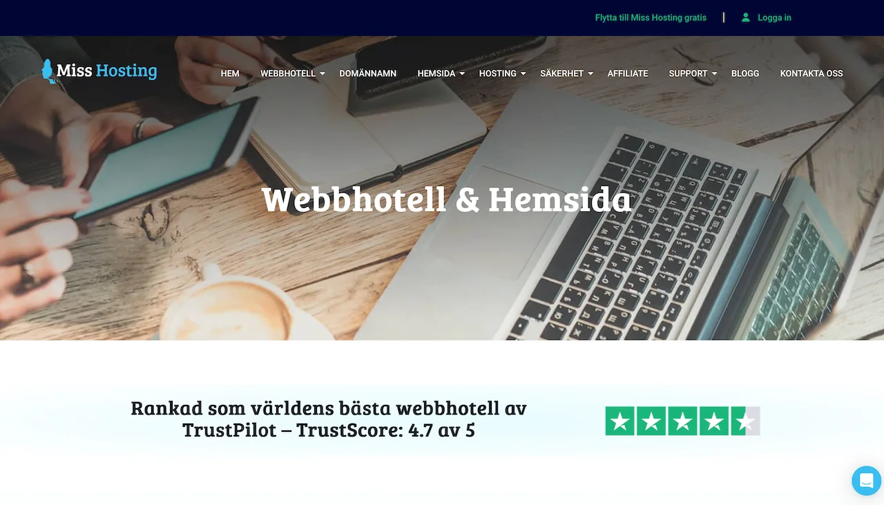 Miss Hosting webbhotell