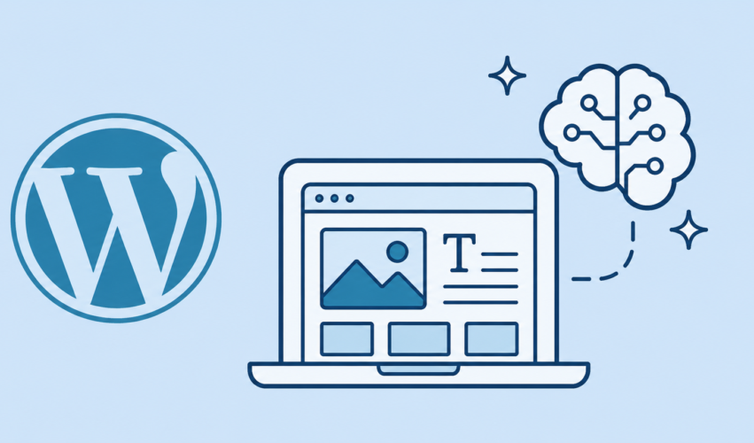 Skapa en WordPress-hemsida med AI